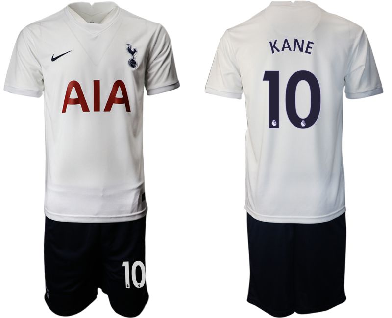 Men 2021-2022 Club Tottenham home white #10 Nike Soccer Jersey->customized soccer jersey->Custom Jersey